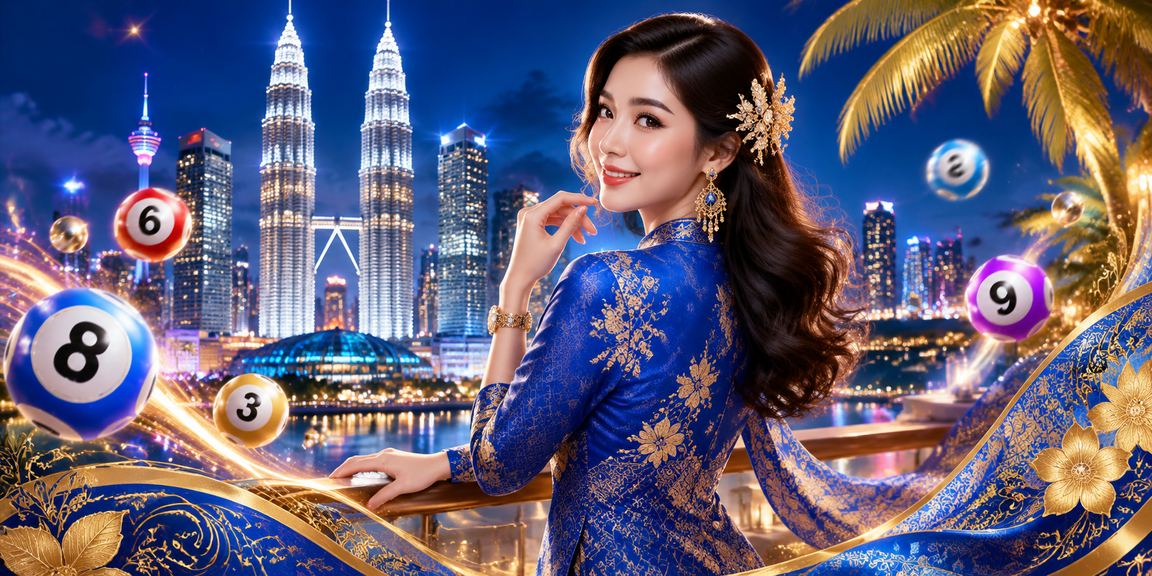 Suasana lotteri Kuala Lumpur dengan pakaian tradisional baju kurung